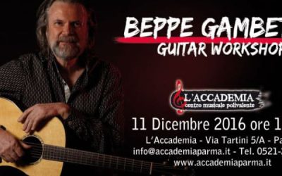 BEPPE GAMBETTA GUITAR WORKSHOP